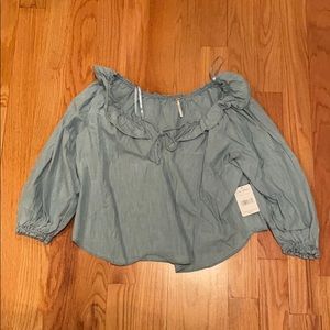 FREE PEOPLE blouse size Small ✨